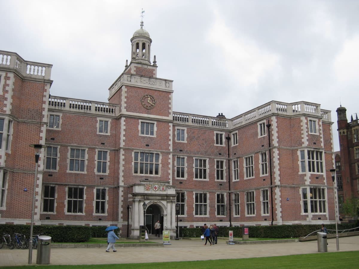 Newcastle University kampüsünden bir görünüm
