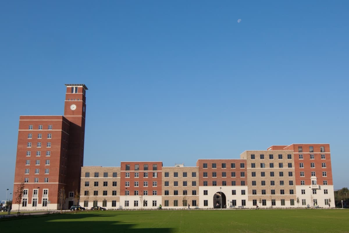 Swansea University kampüsünden bir görünüm